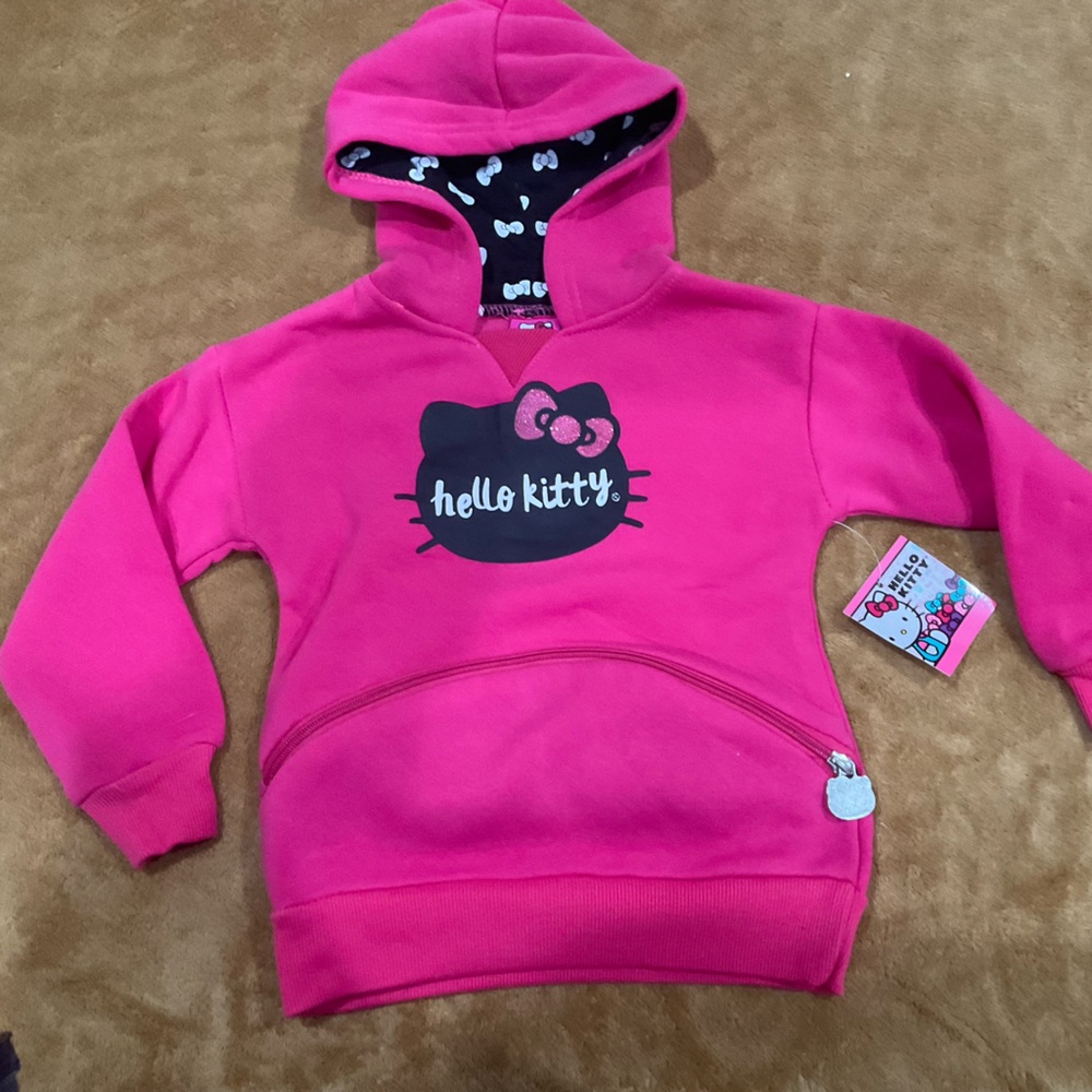 Pink hello kitty hoodie